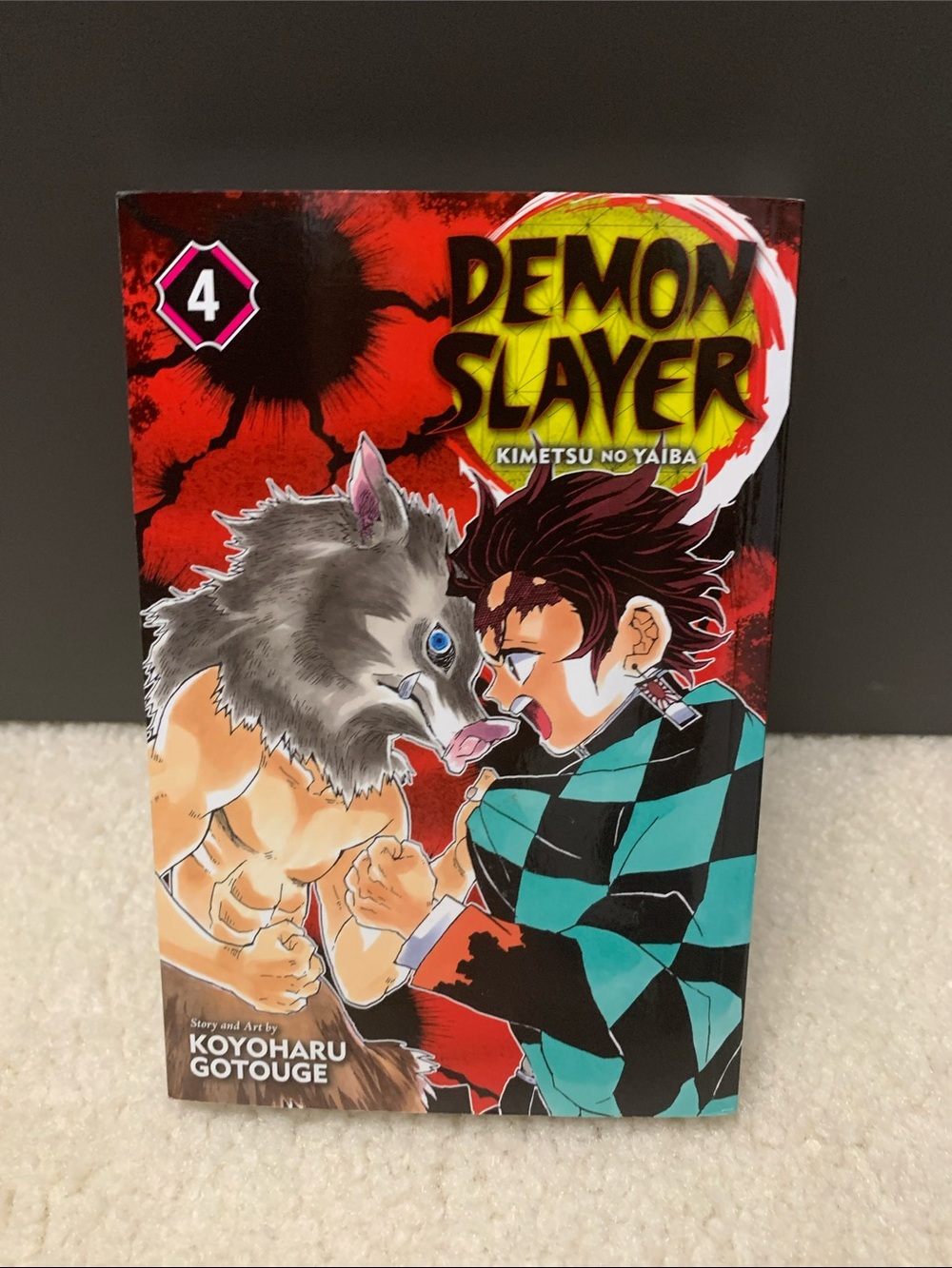 Demon Slayer Volume 4 Manga - Tanjiro and Inosuke